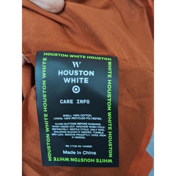 Houston White Utility Jacket Men's XL Corduroy Collar Barn Coat Chore Jacket - Picture 6 of 13